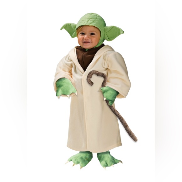 Star War's Toddler Yoda Halloween Costume Dress Up - Picture 7 of 12
